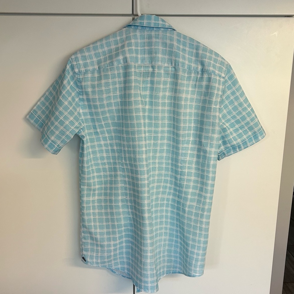 Hugo Boss Mens Aqua Slim Fit  Checkered Shirt
  Size S - Picture 4 of 10